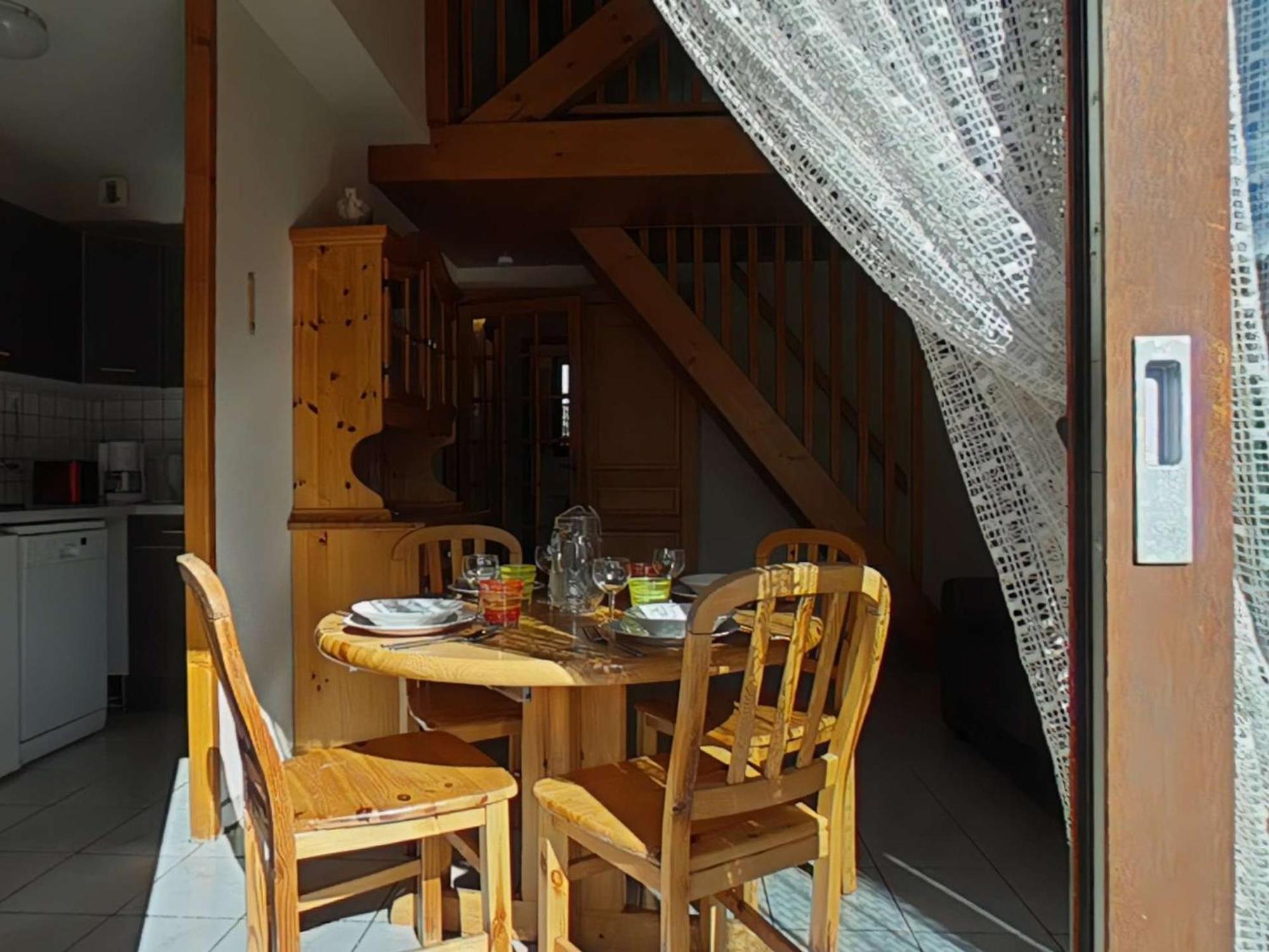 Appartement Cosy A Montgenevre, 4 Pers, Balcon, Garage Prive, Proche Village - Fr-1-330D-73 Exteriör bild